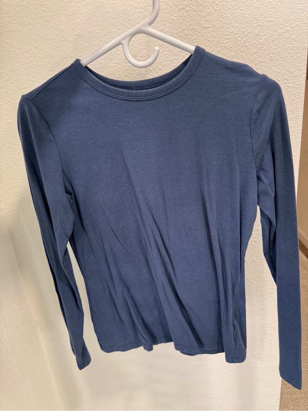 ANA Classic Women's Long Sleeve Crewneck Top - Navy